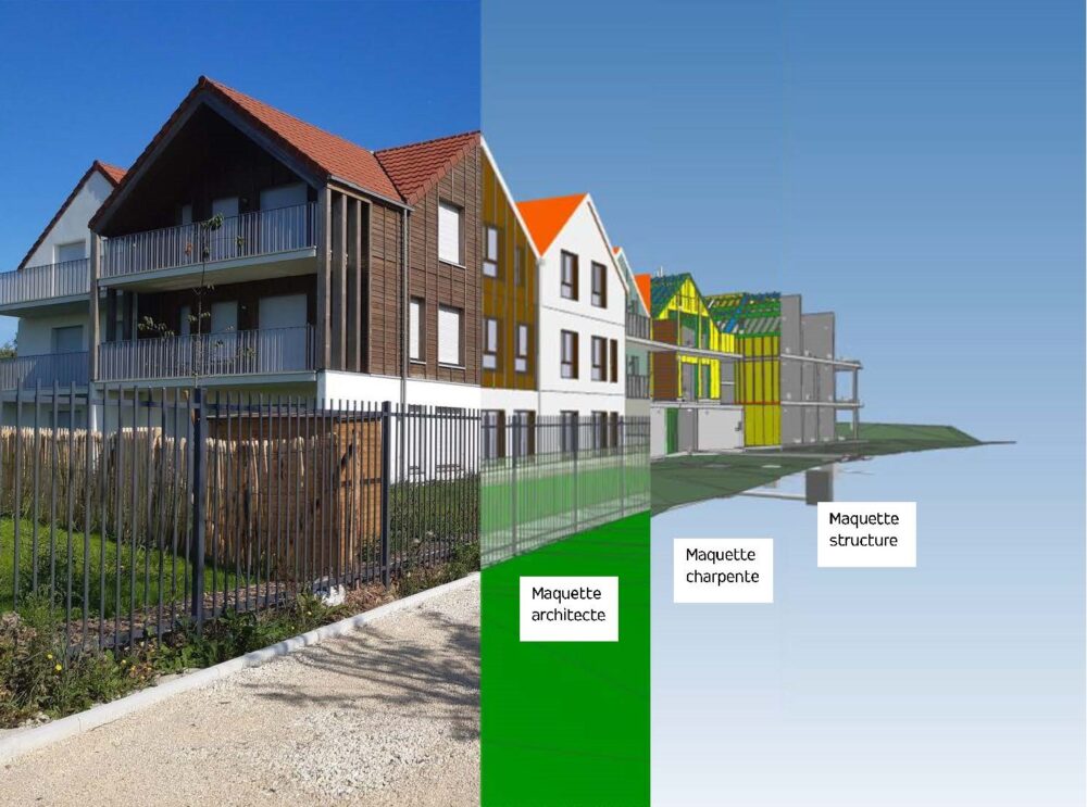 Une résidence entièrement conçue en BIM construction